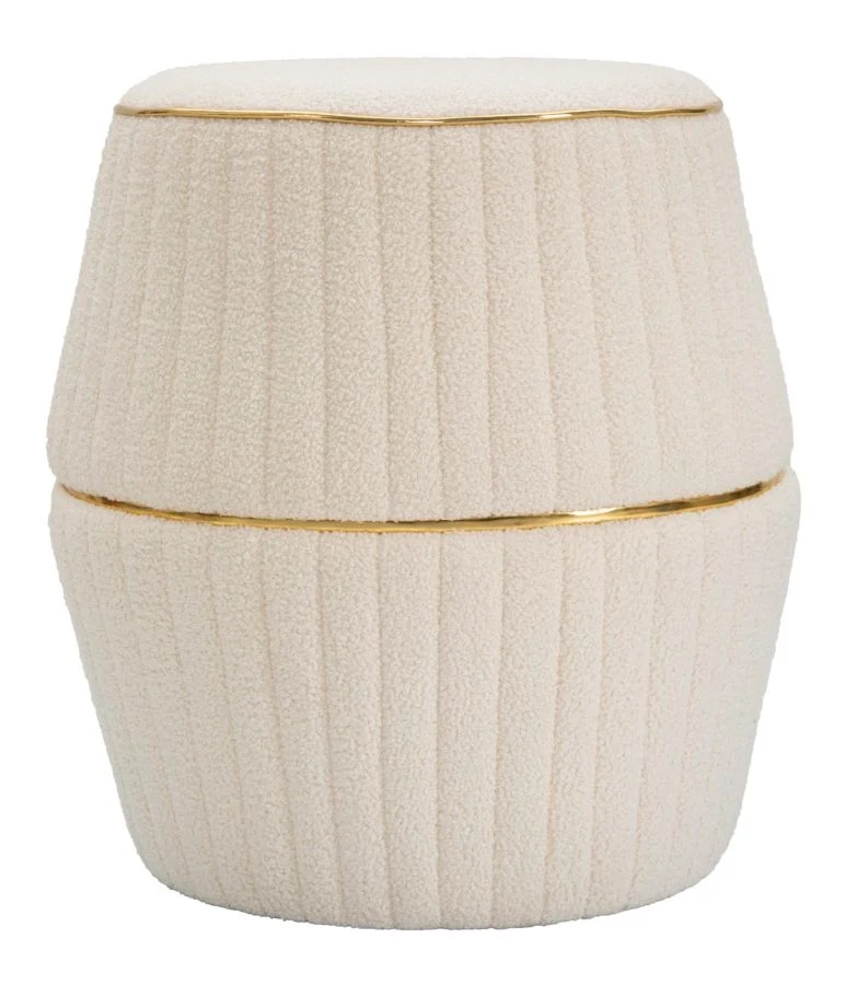 Pouf Island Plus Ø 50x52 cm - Eleganza e Comfort per Ogni Ambiente