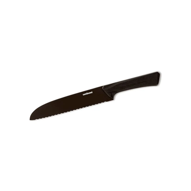 Sambonet Black Edge Coltello Pane 20 cm