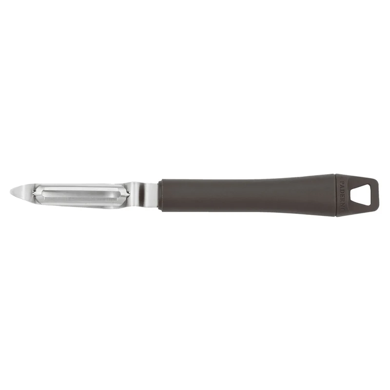 Pelapatate inox sbucciatore mobile manico nero