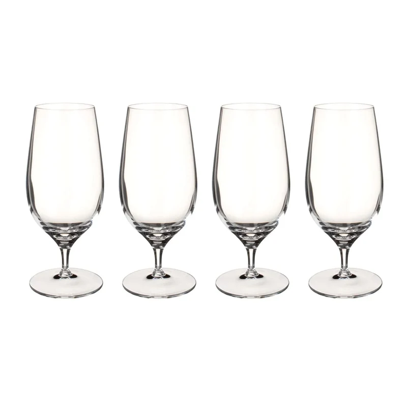 PURISMO Boccale Da Birra - Trasparente, 300 ml, cristallo SET 4 PEZZI
