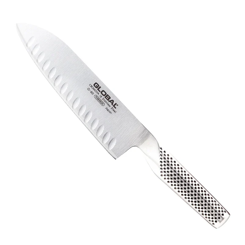 Coltello Santoku con lama alveolata G-80 cm 18/30,5