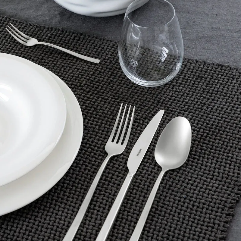 Rock, Servizio tavola 24 posate - Acciaio Inox "ANTIQUE"