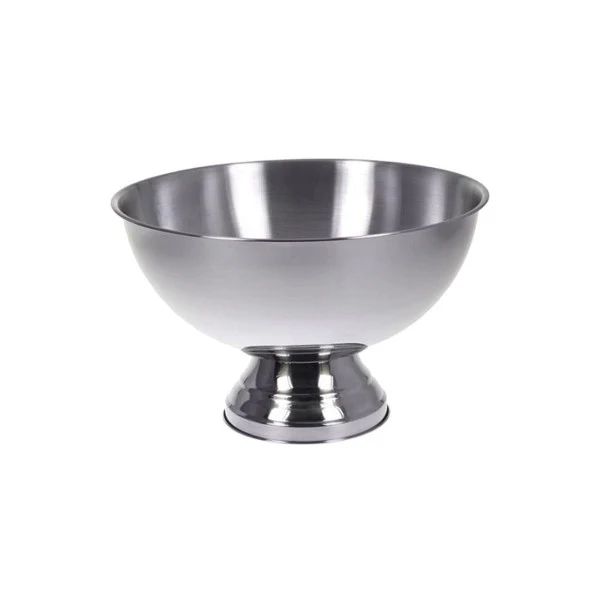 Spumantiera cm.40 in acciaio inox con piede