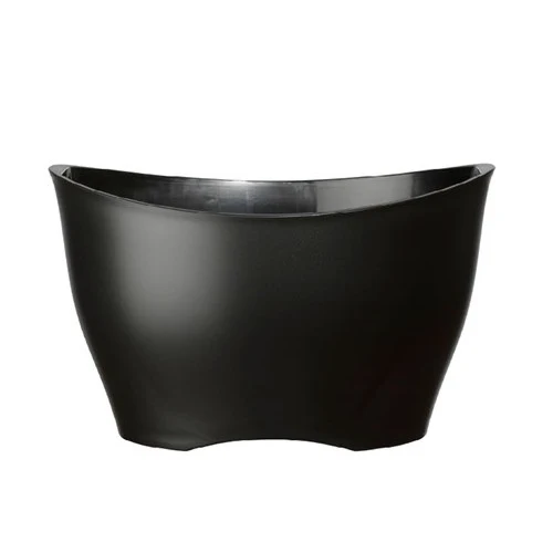 Spumantiera cm.40x29.5 iceberg ovale nera ***