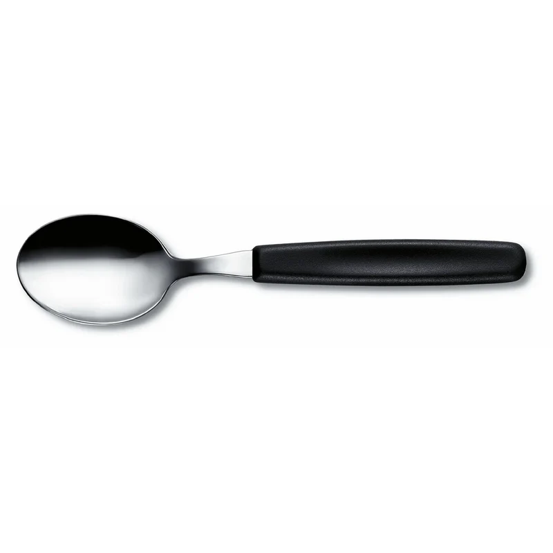 Cucchiaio manico nero - Swiss Classic / 1 pz