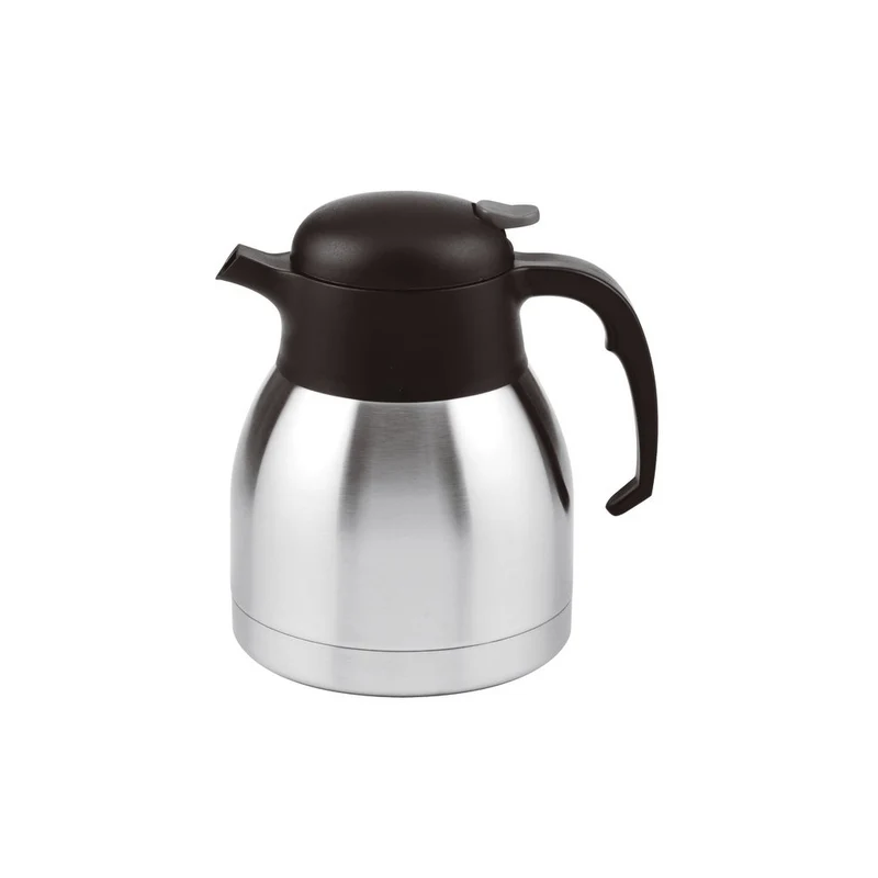 Caraffa termica inox lt.1 con tappo