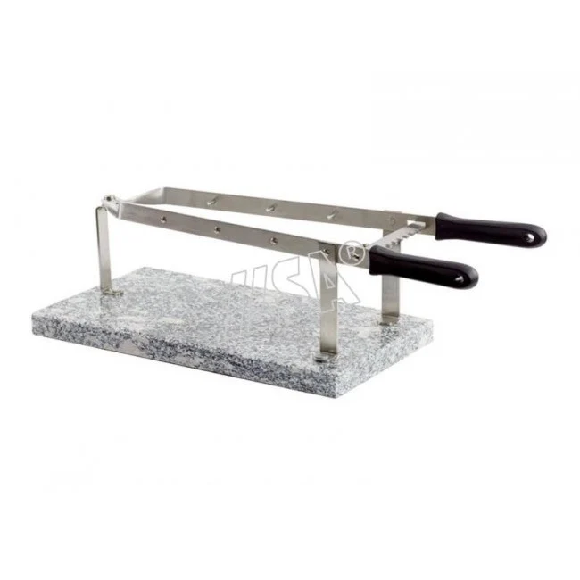 Morsa stringiprosciutto inox base granito haccp