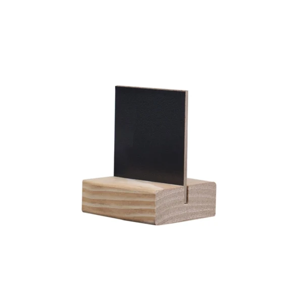 Lavagna nera cm.5.5x6.5 da tavolo con supporto modigliani