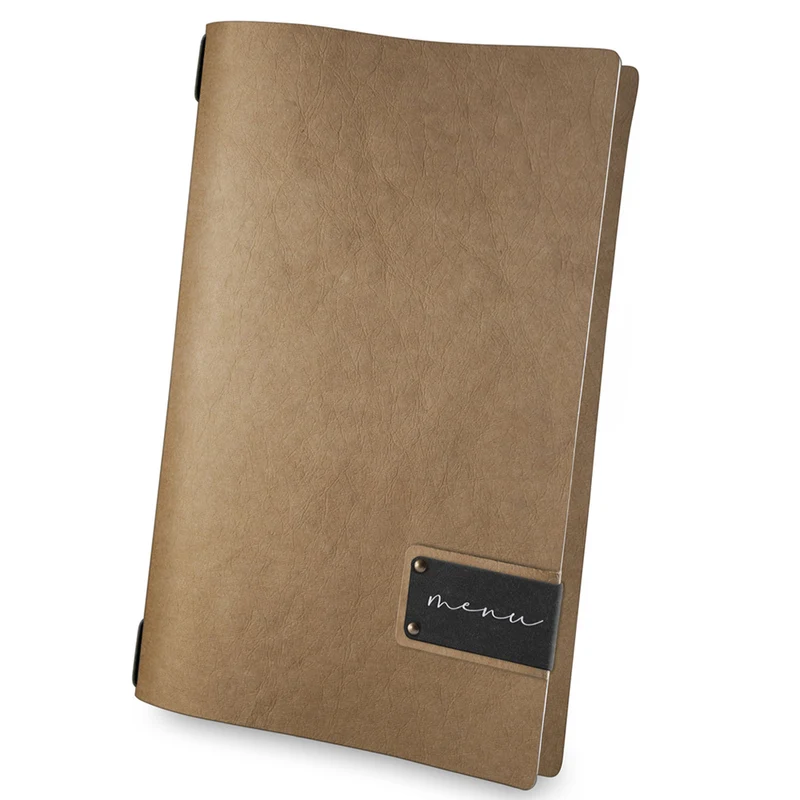 Portamenu' eco moda cm.16.5x23.1 naturale formato golfo
