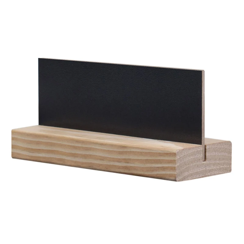 Lavagna nera cm.15x8 da tavolo con supporto modigliani