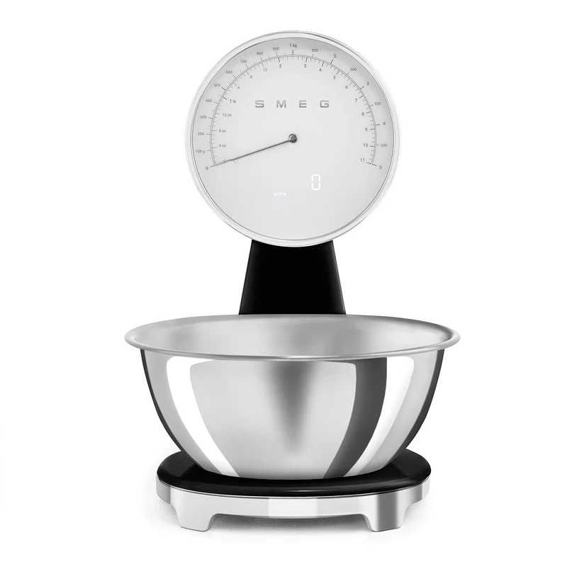 Bilancia da cucina - analogica e digitale / Nero, Lucido