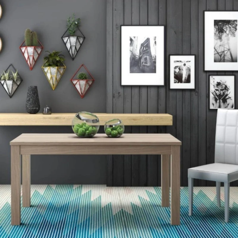Tavolo allungabile Elindo 160x90 cm olmo