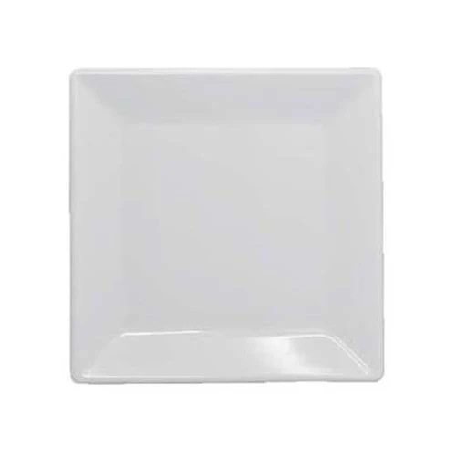 Vassoio melamina cm.47.2x47.2 quadrato bianco con falda