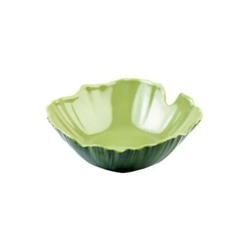 Insalatiera melamina palma diametro cm.30 verde paderno