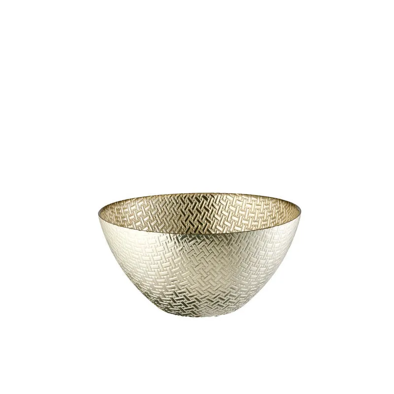 "Pattern" Centrotavola - 30cm / Oro - Silver