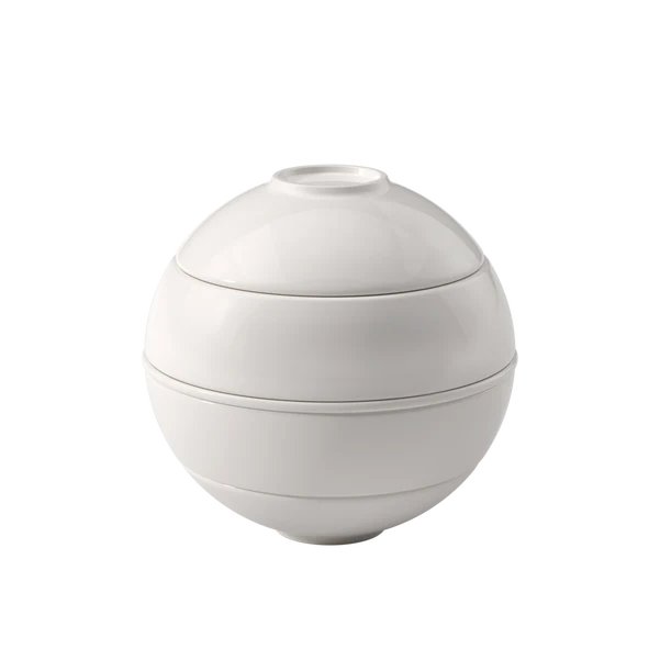 La petite Boule Set per l'aperitivo bianco, Premium Porcelain