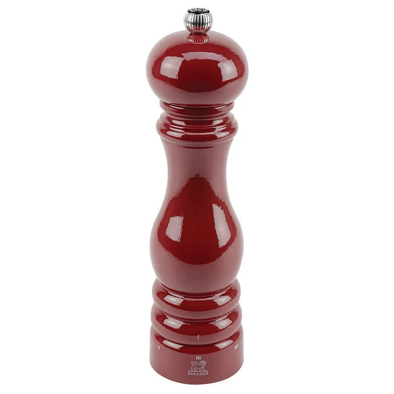Macinasale legno paris cm.22 sale faggio laccato rosso peugeot