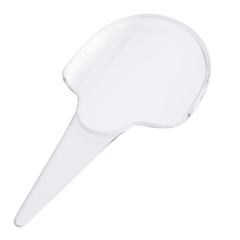 Segnagusto gelateria plexiglass kit da 10 pezzi trasparente