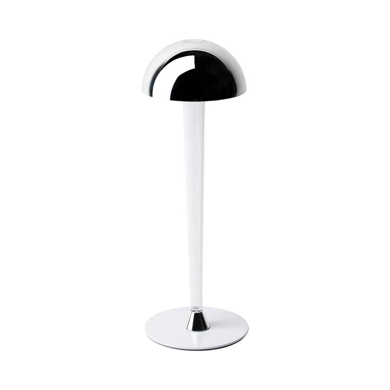 Blackout - Lampada cordless ricaricabile " "Pin Up" - color chrome