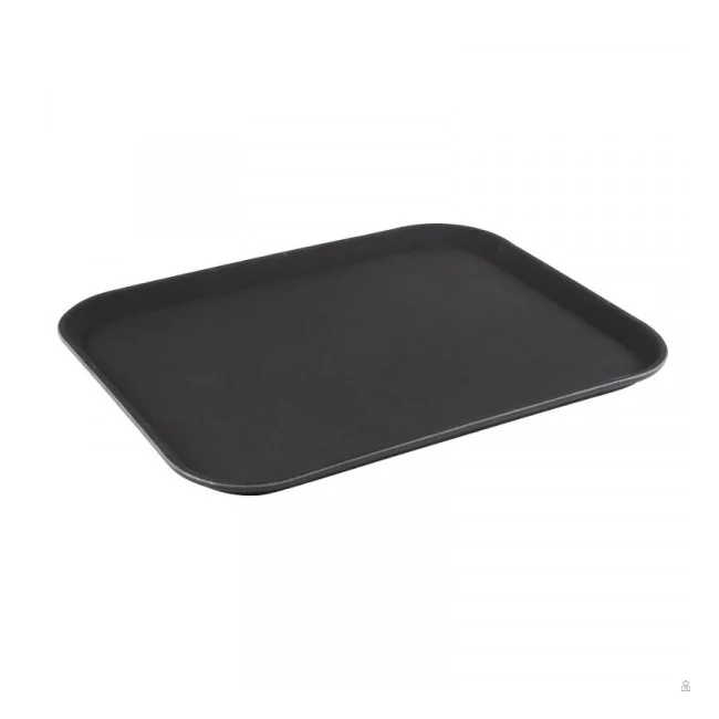 Vassoio antiscivolo cm.40x30 rettangolare fibra di vetro