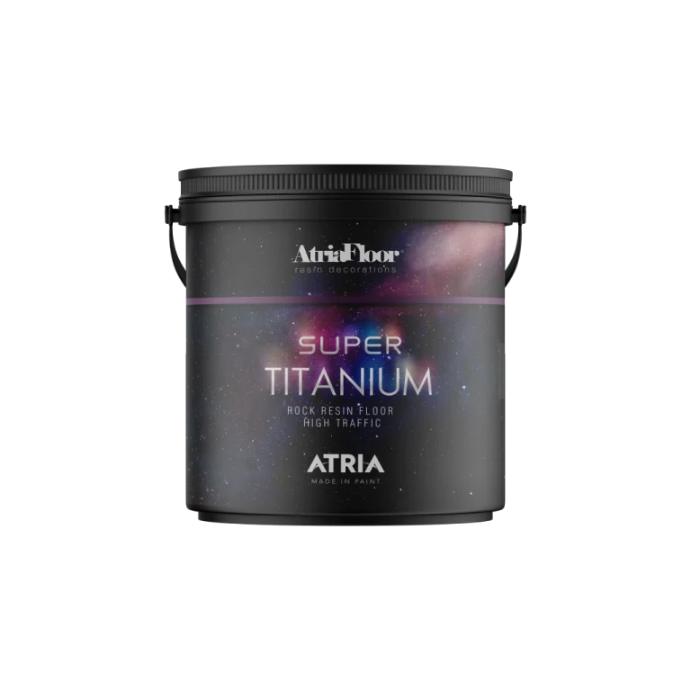 ATRIA - Atriafloor Super Titanium - Resina Decorativa - (5 KG Copre 5 MQ)