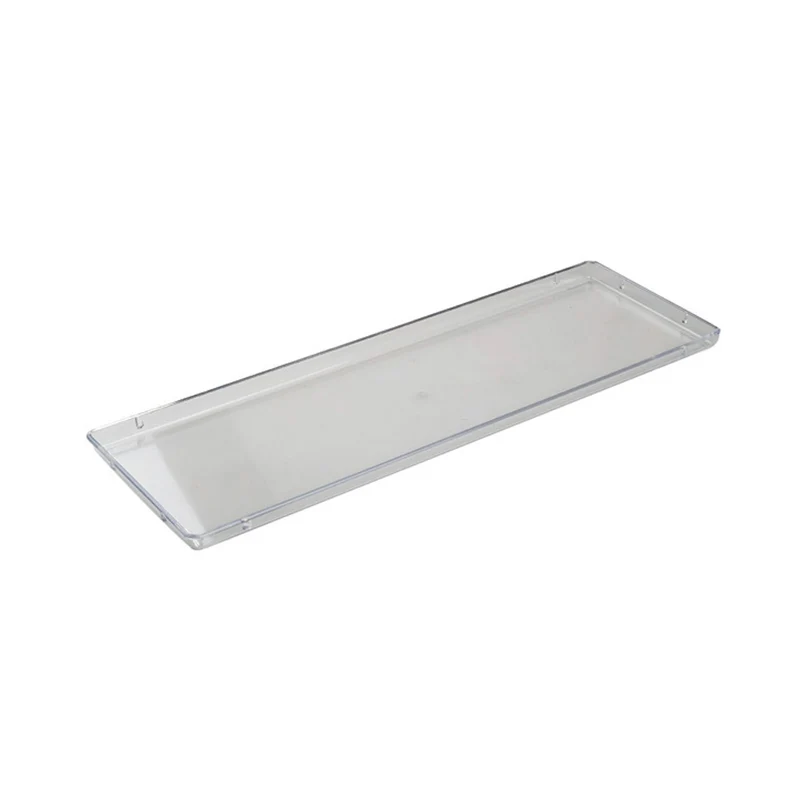 Vassoio policarbonato esposizione cm.58x19.5 trasparente