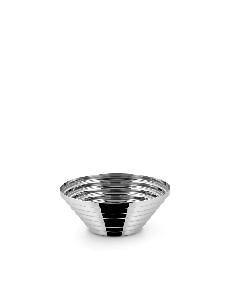 MAYA cestino rotondo in Acciaio Inox - 20 cm