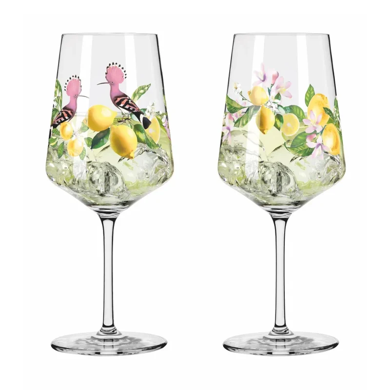 SET 2 Calici Aperitivo "Limoncello"