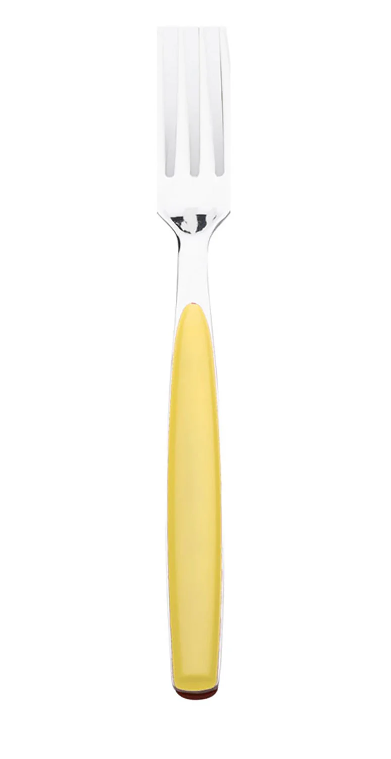 Servizio Set di Posate 24 pezzi in Acciaio Inox Eme Dream Giallo 62
