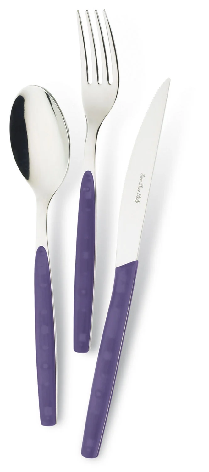 Servizio Set di Posate 24 pezzi in Acciaio Inox Eme Dream Lilla 25
