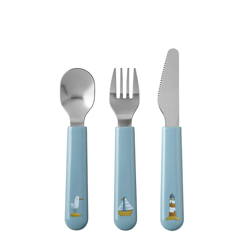 Kit 3 Pezzi Posate per bambini "Mio - Sailors Bay"