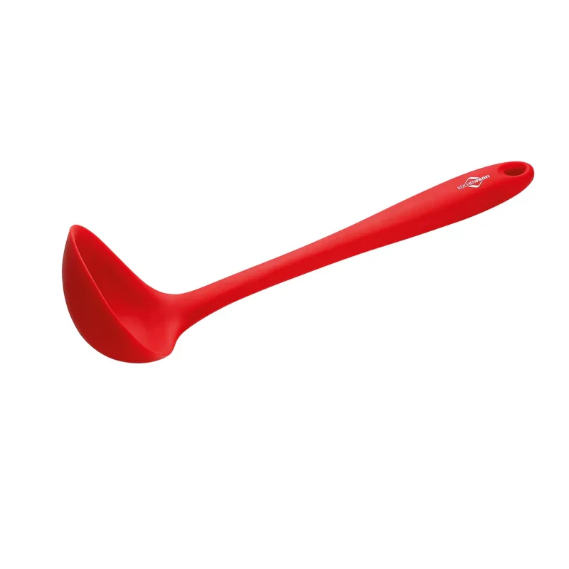 Mestolo in Silicone - 9x28 cm / Rosso