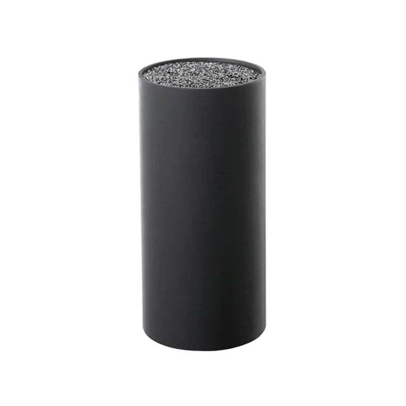 Ceppo Tondo Universale - Per Coltelli / Nero