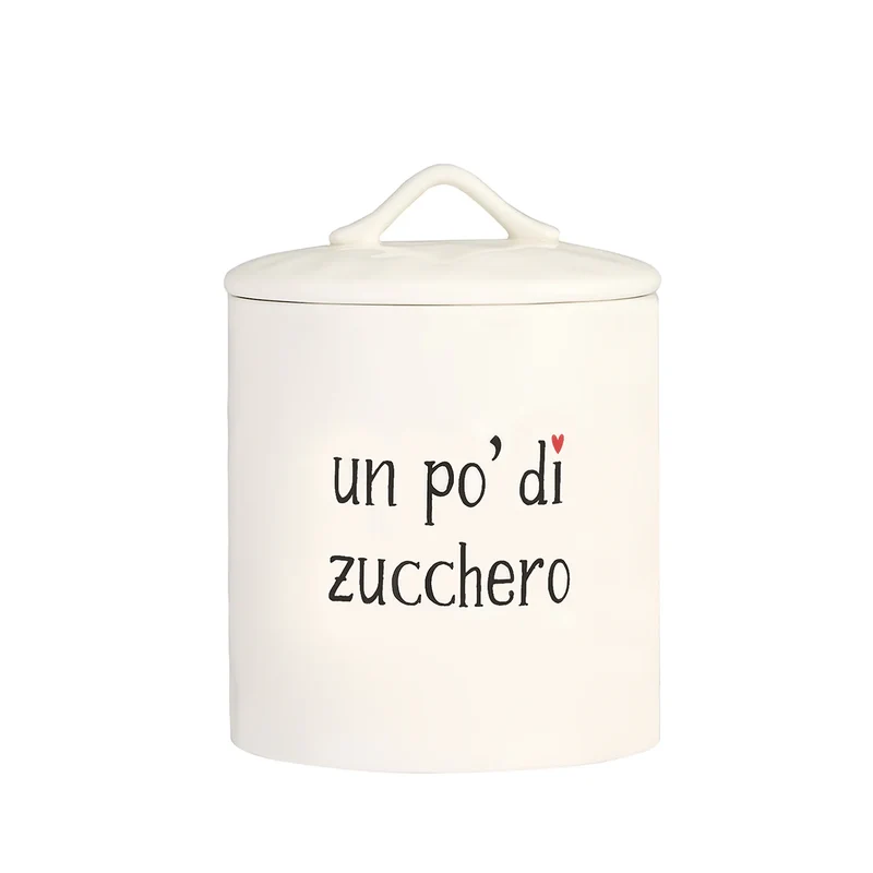 Barattolo in gres " Un pò di zucchero "