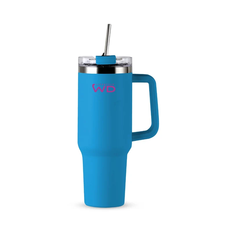 Mug americana in acciaio inox - 1,2L Azzurro