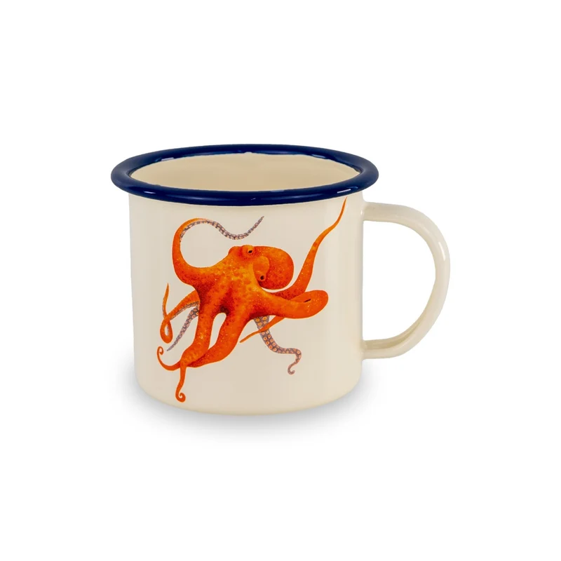 Mug in latta smaltata - 350ml Crema