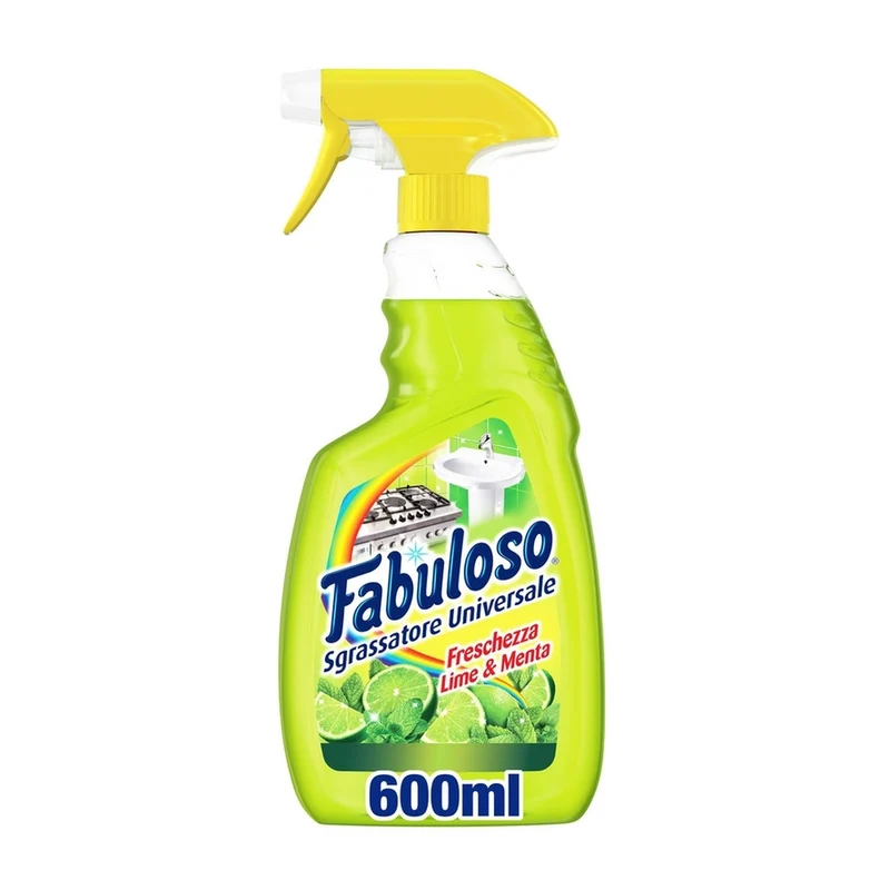 Fabuloso Spray Sgrassatore Universale Lime&Menta 600Ml