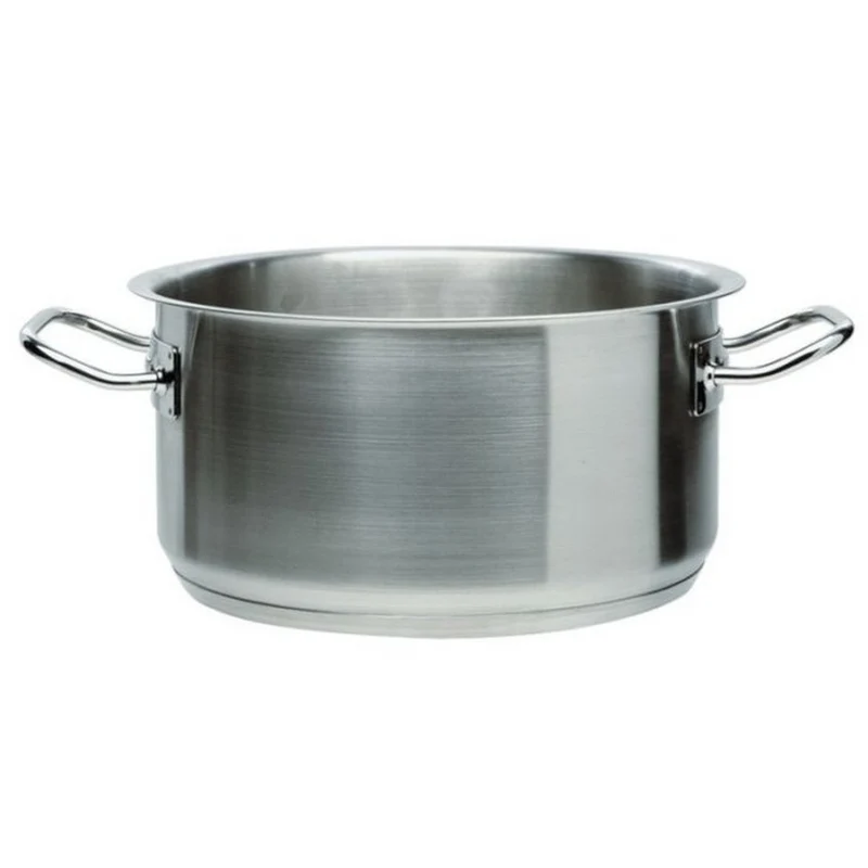 Ilsa Casseruola media per induzione con 2 maniglie inox 18/10 Ø cm 24