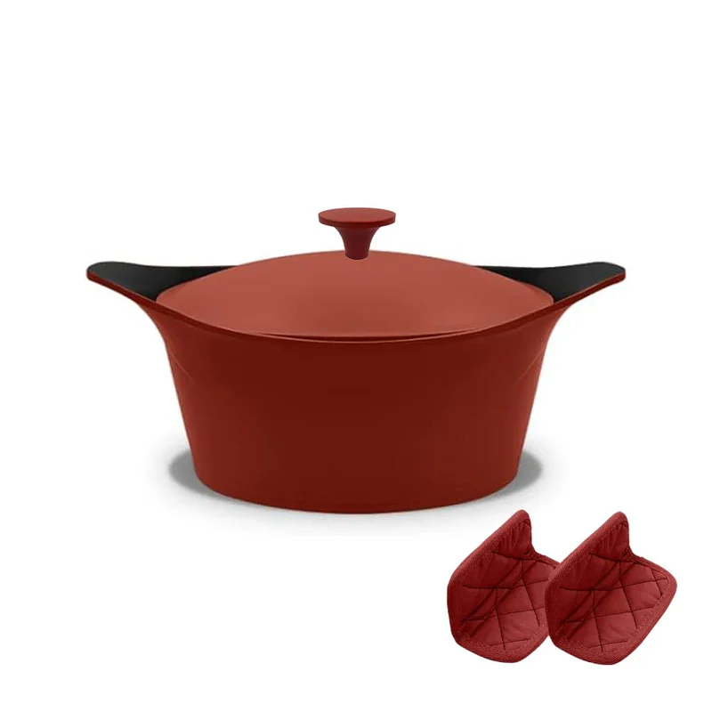 Casseruola con manico e presine - 24cm Passion