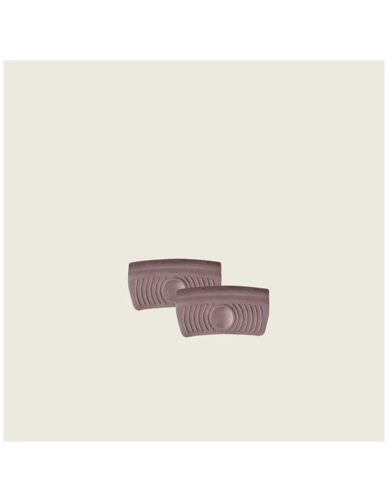 Coppia di presine in Silicone - Moka