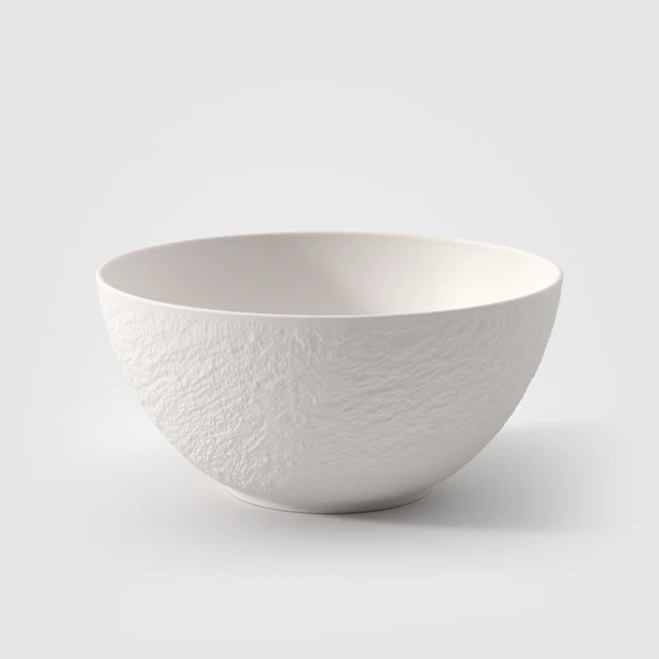 MANUFACTURE nsalatiera/ Scodella da portata - Bianca, 2,4 l, Premium Porcelain