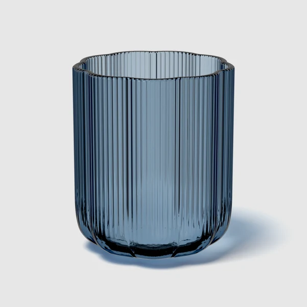 Fleur - Vaso blu, 12,5 x 15 cm