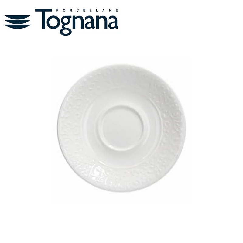 Piattino tazza caffe' jasmin ø cm.11.5 tognana