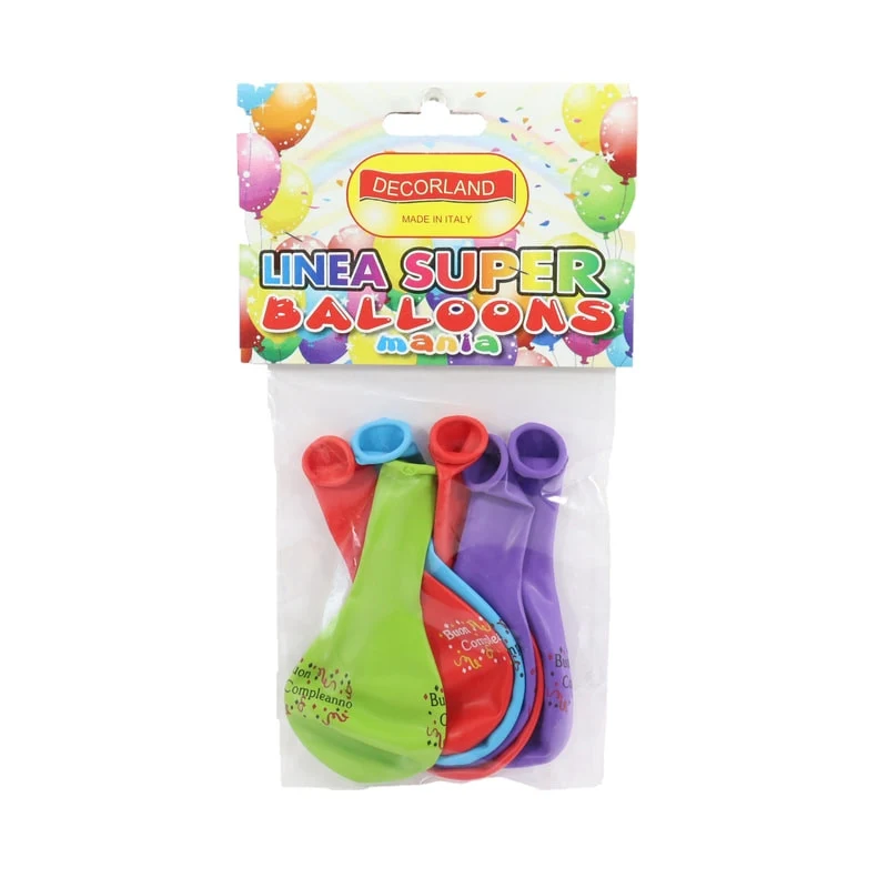 Decorland Palloncini buon compleanno 6pz