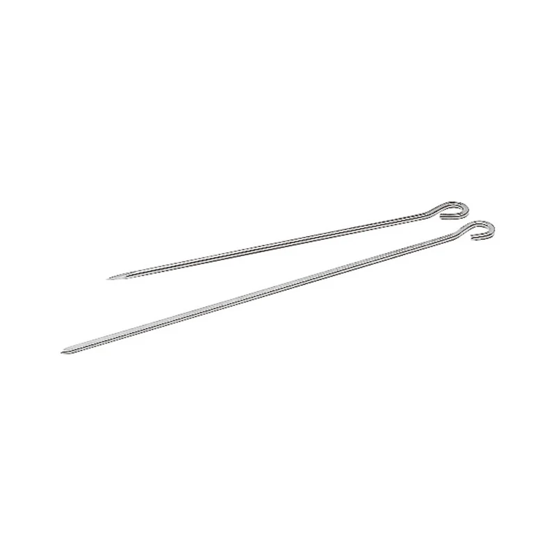 Spiedini inox cm.25 piatto