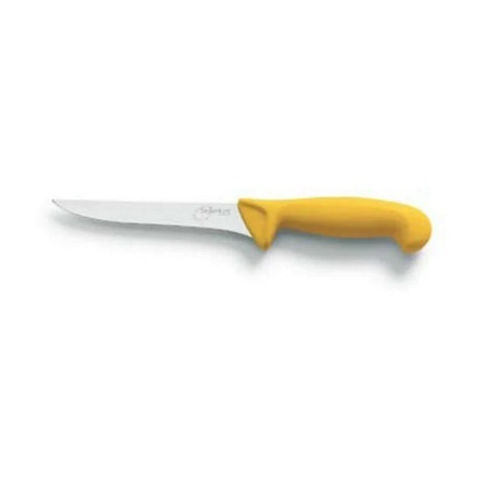 Coltello tridentum new line disosso cm.18 stretto giallo