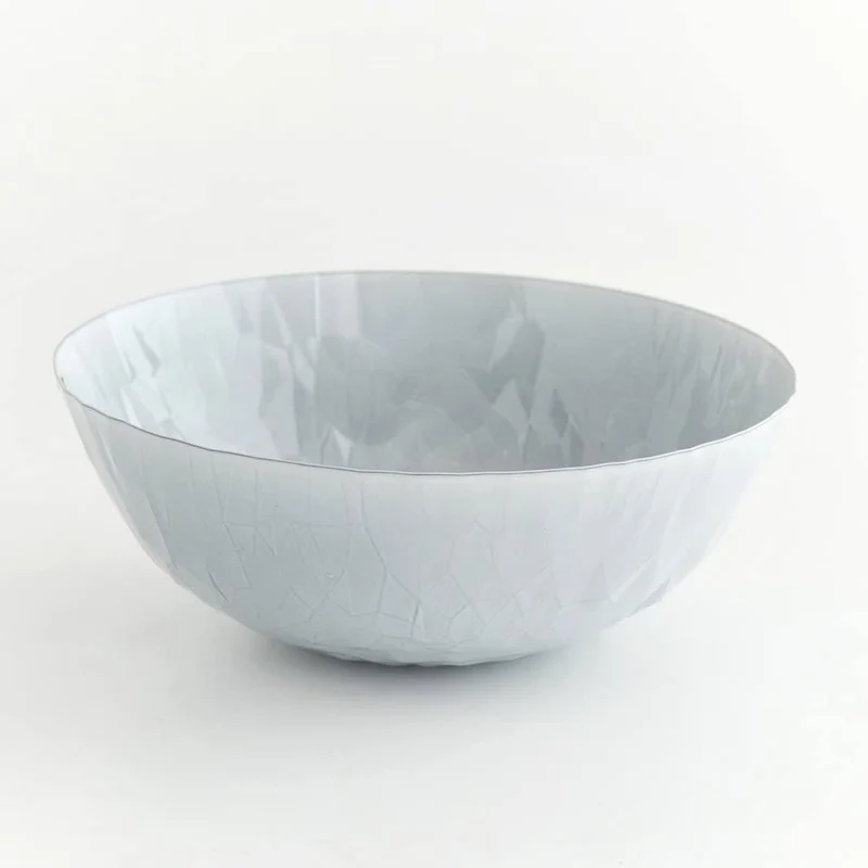 Joy n.11 - cestino rotondo di colore bianco