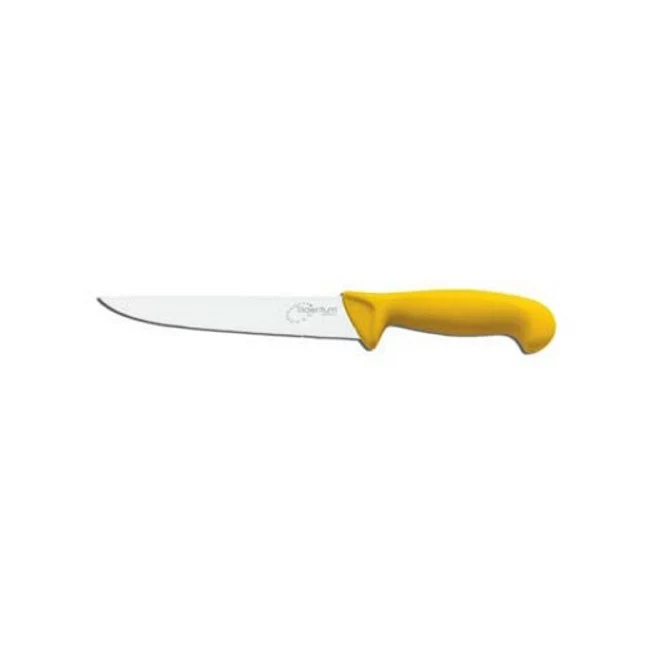 Coltello tridentum new line disosso cm.18 largo giallo