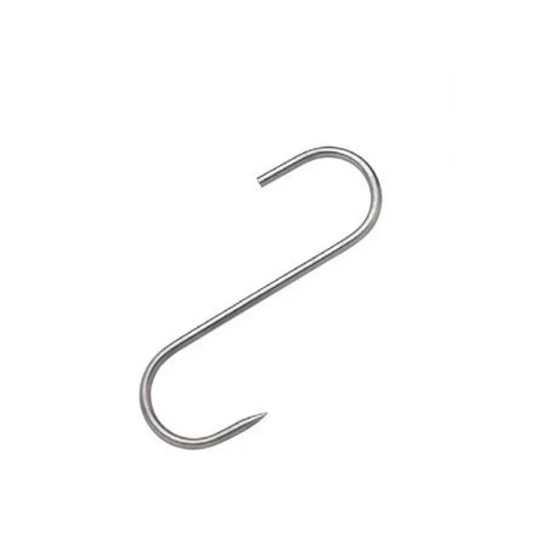 Ganci inox fissi 1 punta mm.220x9
