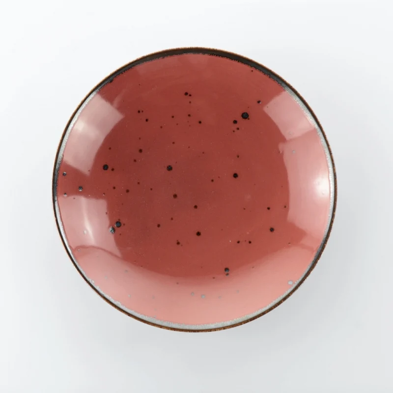 Piatto Fondo 22cm Cottage Marsala Red